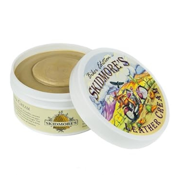 Skidmore’s Biker Edition Leather Cream – Natural Cleaner & Conditioner