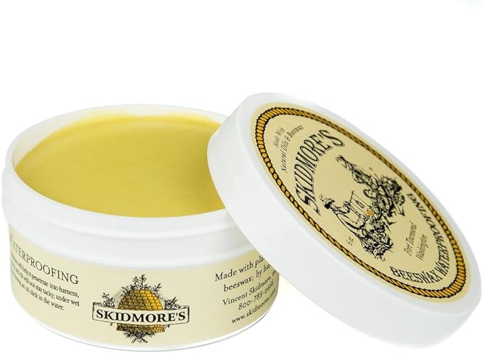 Skidmore’s Beeswax Waterproofing – Natural Water Protection