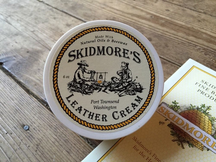 Skidmore’s Original Leather Cream – 100% Natural Leather Conditioner