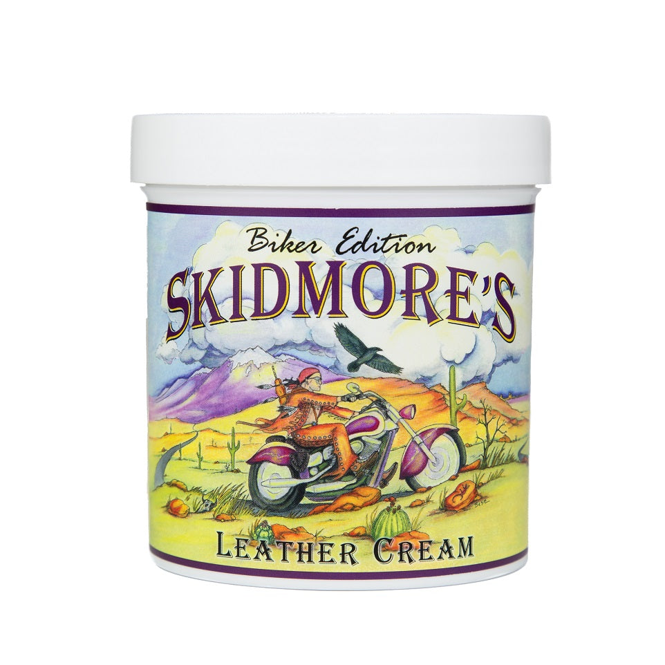Skidmore’s Biker Edition Leather Cream – Natural Cleaner & Conditioner