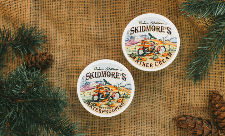 Skidmore’s Biker Edition Motorcycle Leather Care Set