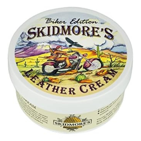 Skidmore’s Biker Edition Leather Cream – Natural Cleaner & Conditioner